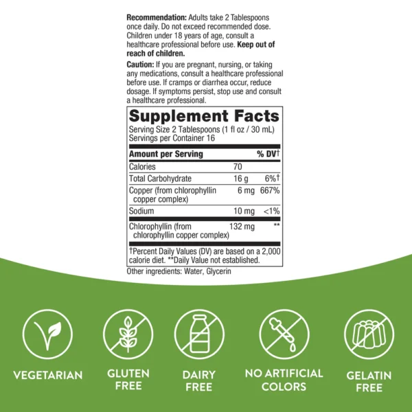 Nature's Way Chlorofresh Liquid Chlorophyll - Image 4