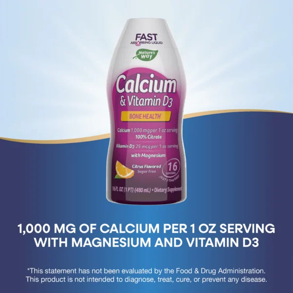 Nature's Way Calcium & Vitamin D3 - Image 3