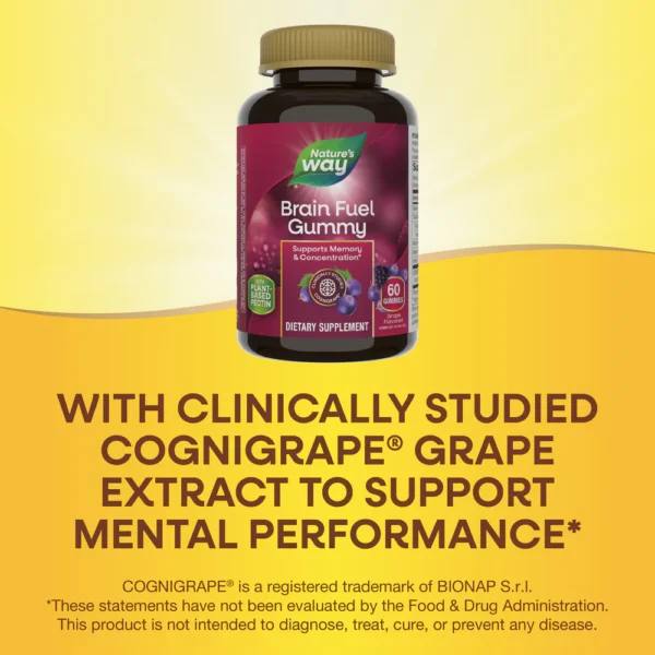 Nature's Way Brain Fuel Gummy - Image 3